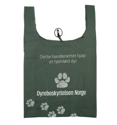 Handlenett med tekst