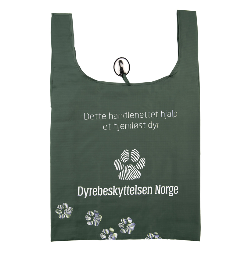Handlenett med tekst Handlenett med tekst